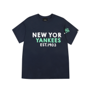 ÁO MLB ULTRA HERITAGE OVER FIT SHORT SLEEVE T-SHIRT NEW YORK YANKEES - NAVY