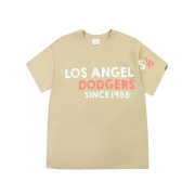 ÁO MLB ULTRA HERITAGE OVER FIT SHORT SLEEVE T-SHIRT LA DODGERS - BROWN