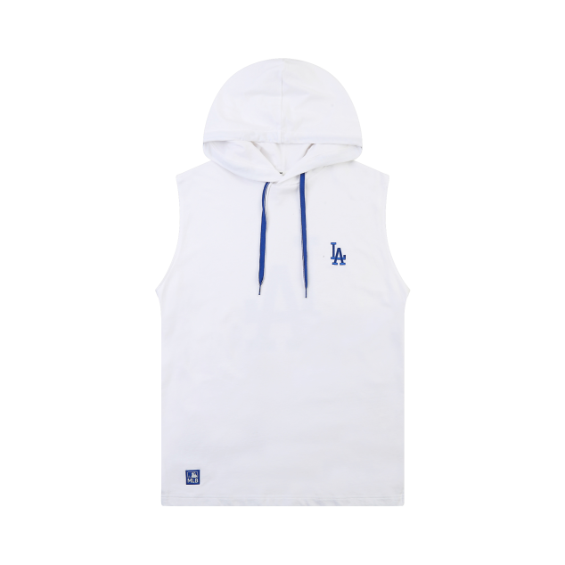 ÁO MLB BIG LOGO SLEEVE HOODIE LA DODGERS - WHITE