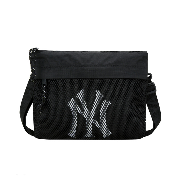 TÚI MLB MESH CASUAL SACOCHE CROSS BAG NEW YORK YANKEES - BLACK