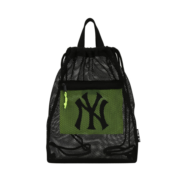 BALO MLB MESH CASUAL DRAW STRING BACKPACK NEW YORK YANKEES - YELLOW