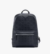 BALO MCM MEDIUM NEO DUKE BACKPACK IN MONOGRAM LEATHER - Black