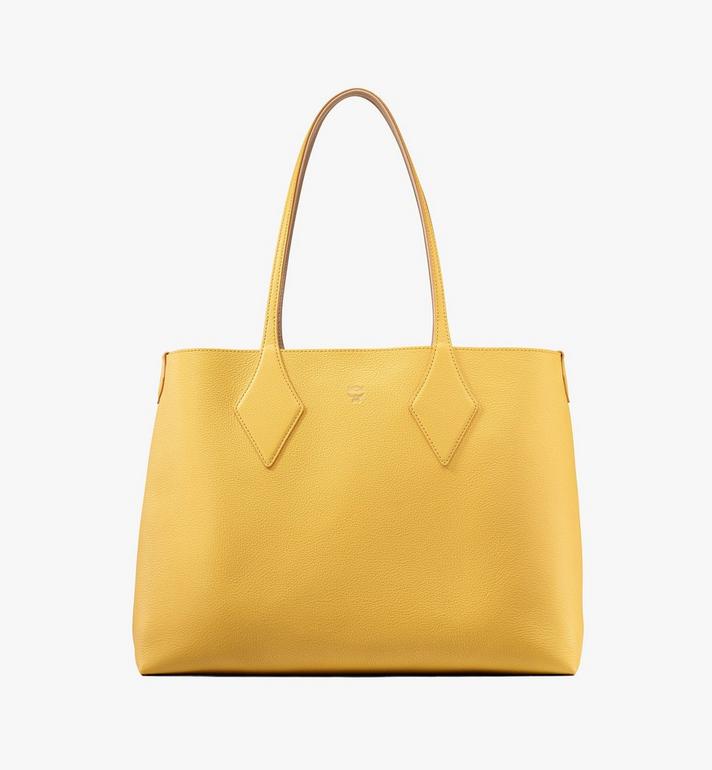 TÚI MCM MEDIUM REVERSIBLE SHOPPER IN TANI LEATHER - Freesia