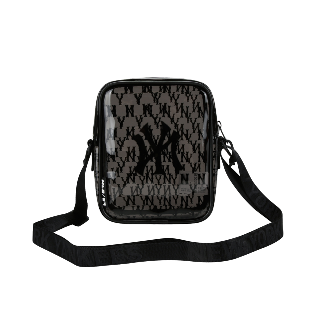 TÚI MLB PVC MONOGRAM MINI CROSS BAG NEW YORK YANKEES - BLACK
