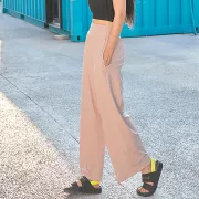 KOREA FITNESS - ĐỒ TẬP HÀN QUỐC - Herald Wide Pants - Peach Latte