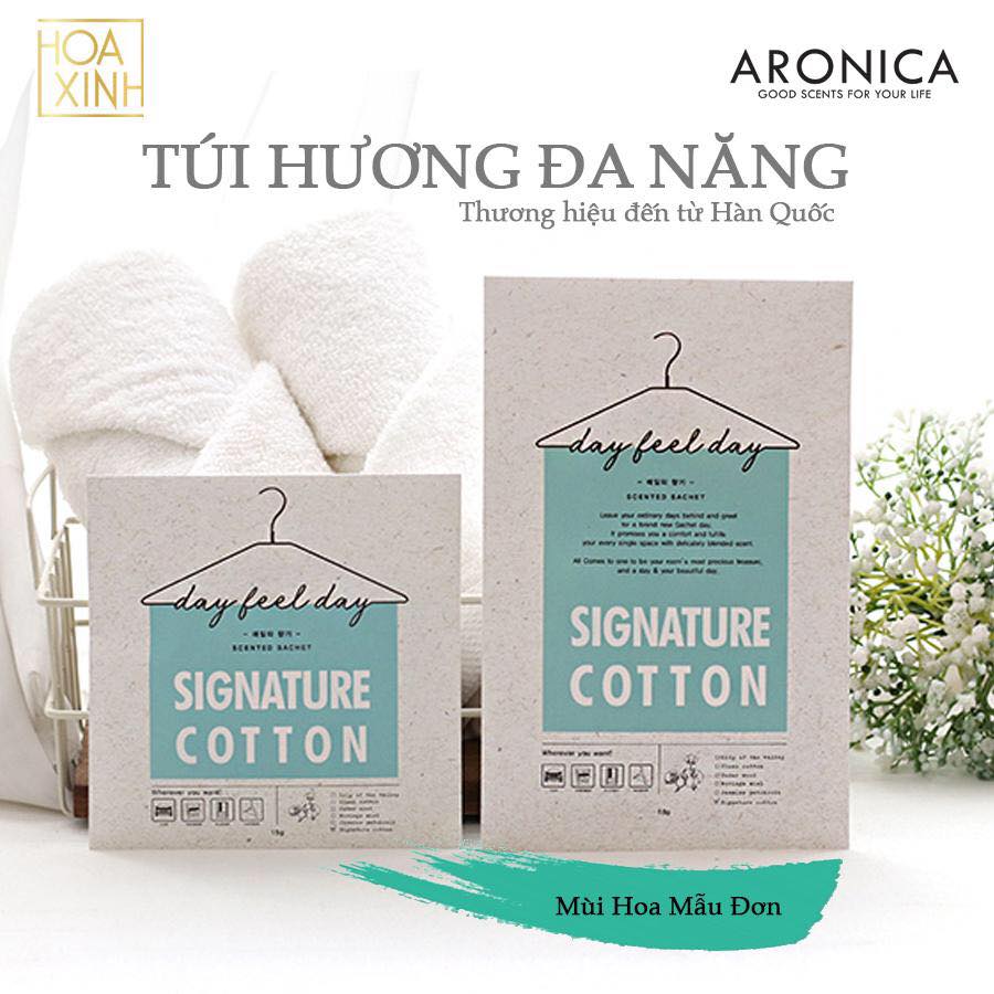 TÚI THƠM TINH DẦU ARONICA - SIGNATURE COTTON