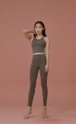 KOREA FITNESS - ĐỒ TẬP HÀN QUỐC - High Flexy Relax Us Khaki