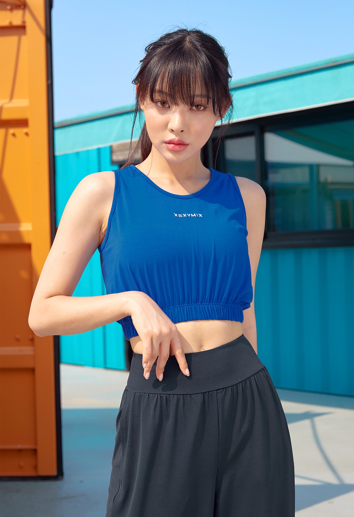 KOREA FITNESS - ĐỒ TẬP HÀN QUỐC - Doris Strong Blue