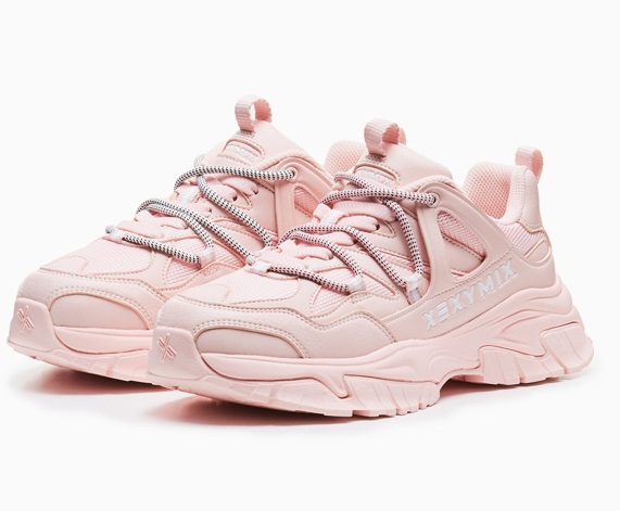 KOREA FITNESS - ĐỒ TẬP HÀN QUỐC - SHOES X-1 - Cream Pink