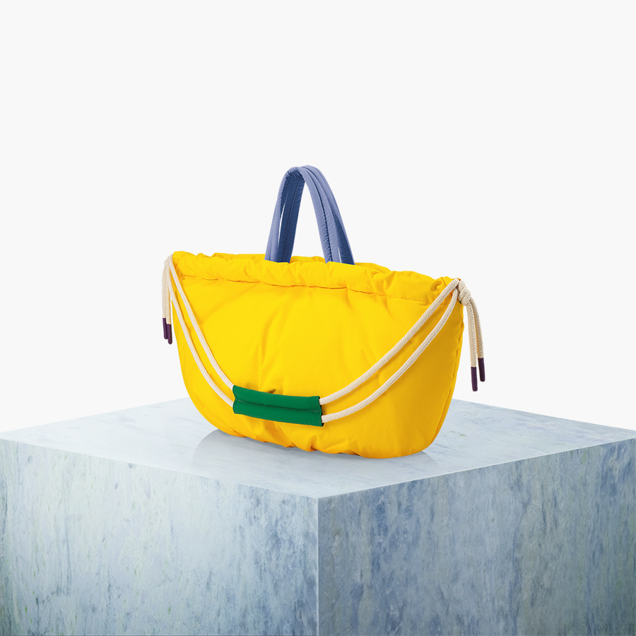 TÚI FIND KAPOOR - PUFFER BAG 55 ROPE - YELLOW