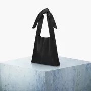 TÚI FIND KAPOOR - RIBBON BAG 33 EDGE - BLACK