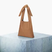 TÚI FIND KAPOOR - RIBBON BAG 33 EDGE - BROWN