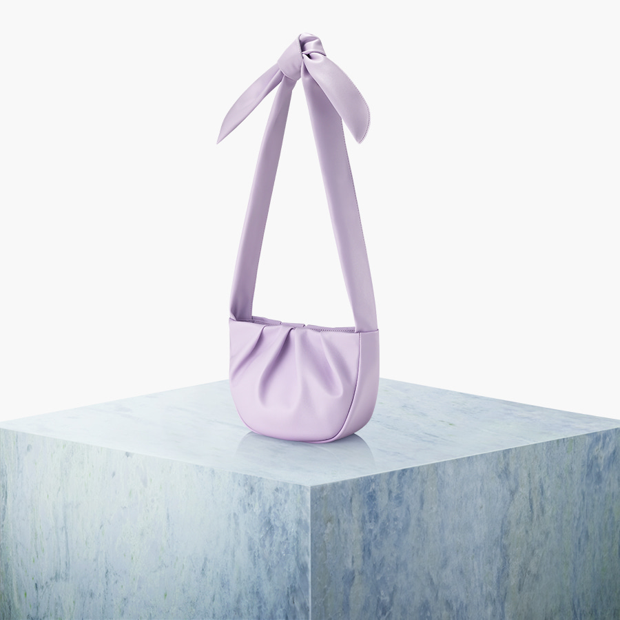 TÚI FIND KAPOOR - RIBBON 27 SHIRRING - LAVENDER