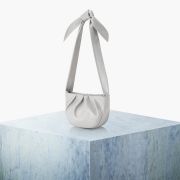 TÚI FIND KAPOOR - RIBBON 27 SHIRRING - LIGHT GRAY