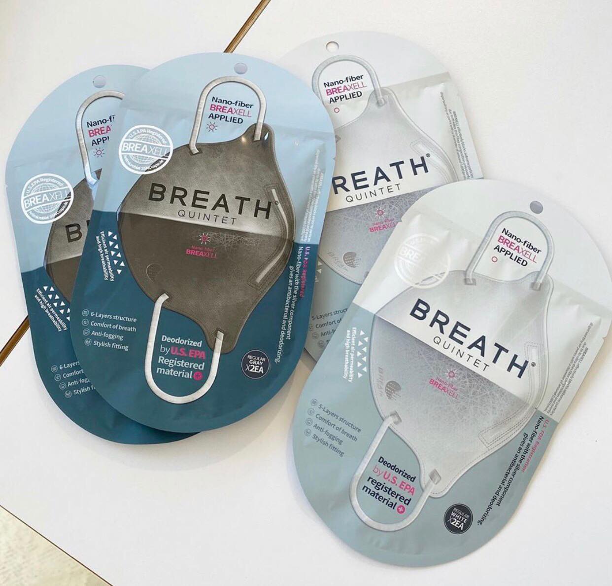 KHẨU TRANG BREATH SILVER MASK LỌC BỤI MỊN CHỐNG UV 99%