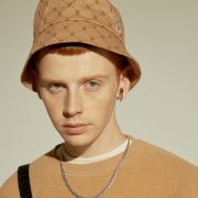 NÓN MLB DIA MONOGRAM BUCKET HAT BOSTON RED SOX - BEIGE