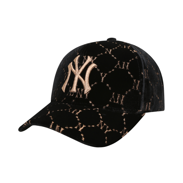 NÓN MLB DIA CURVED MONOGRAM ADJUSTABLE  CAP NEW YORK YANKEES - BLACK
