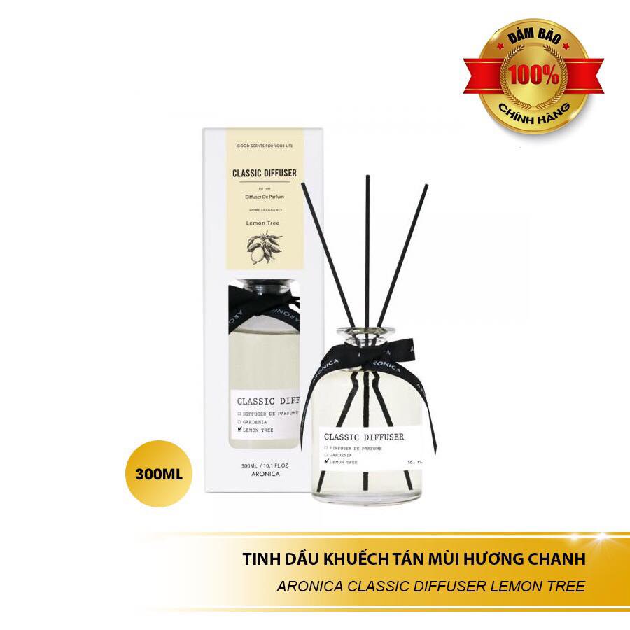 TINH DẦU KHUẾCH HƯƠNG ARONICA CLASSIC DIFFUSER LEMON TREE