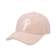 NÓN MLB WOOL FLEECE ADJUSTABLE CAP PHILADELPHIA PHILLIES - PINK