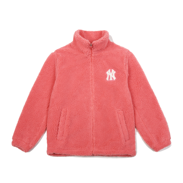 ÁO KHOÁC MLB BOA FLEECE BACK LOGO JACKET - ORANGE