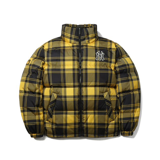 ÁO KHOÁC MLB CHECK BASE SHORT DOWN JACKET NEW YORK YANKEES - YELLOW