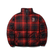 ÁO KHOÁC MLB CHECK BASE SHORT DOWN JACKET BOSTON RED SOX - RED