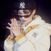 ÁO KHOÁC MLB BLING BLING SHORT DOWN JACKET NEW YORK YANKEES - IVORY