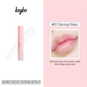 KEYBO VELVET LIP PLUS - SON DƯỠNG MÔI - 0.1 Spring Glass