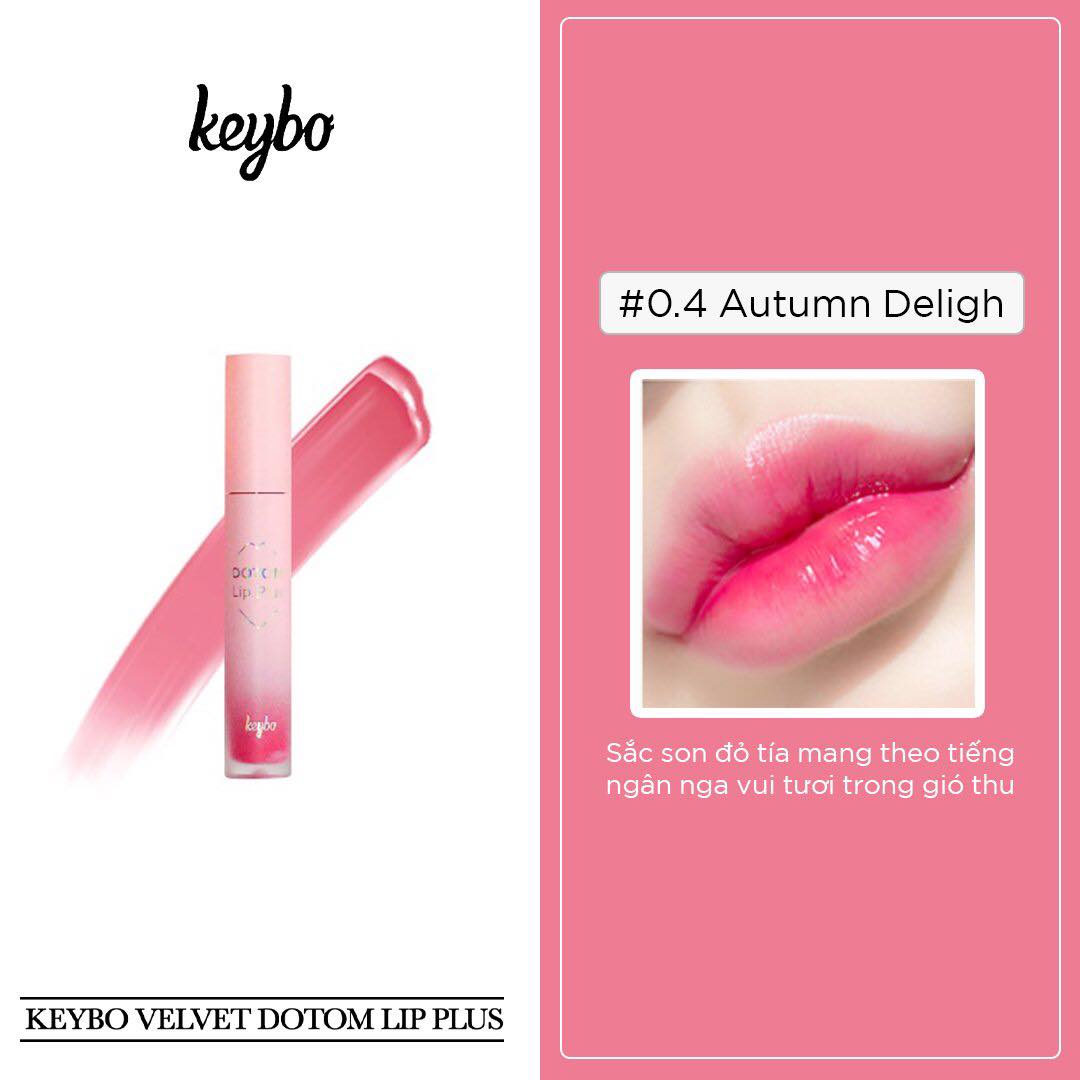 KEYBO VELVET LIP PLUS - SON DƯỠNG MÔI - 05 Winter Flame