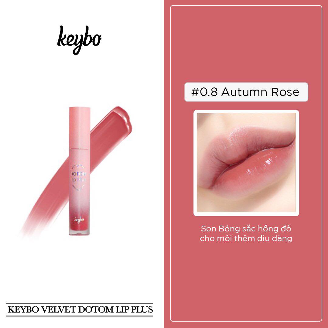 KEYBO VELVET LIP PLUS - SON DƯỠNG MÔI - 0.8 Autumn Rose