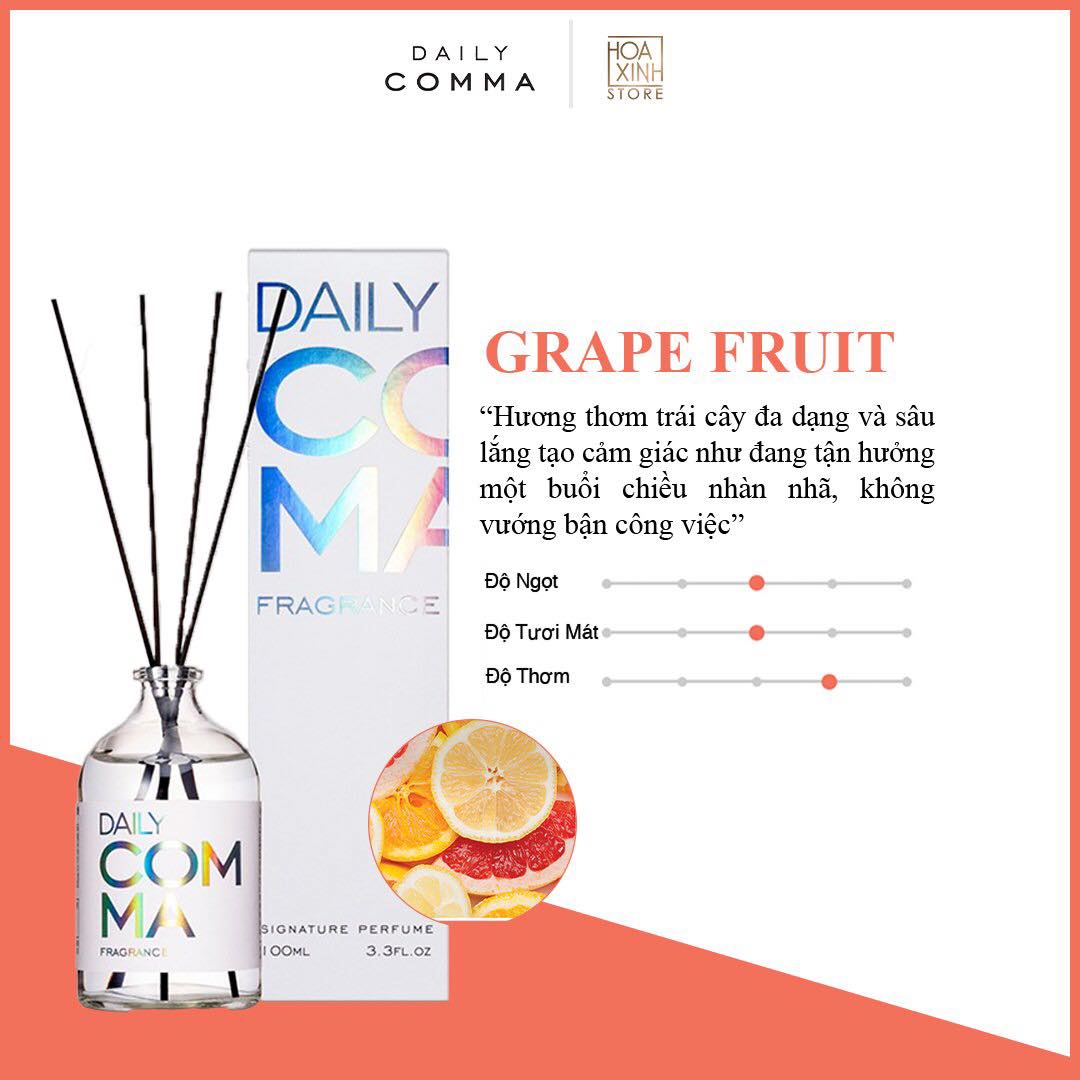 TINH DẦU DAILY COMMA - GRAPE FRUIT