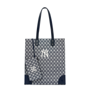 TÚI MLB MONOGRAM JACQUARD SHOPPER BAG NEW YORK YANKEES - NAVY