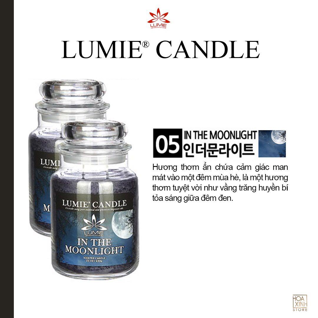 NẾN THƠM CAO CẤP HÀN QUỐC PREMIUM LUMIE LARGE JAR CANDLE - IN THE MOONLIGHT