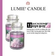 NẾN THƠM CAO CẤP HÀN QUỐC PREMIUM LUMIE LARGE JAR CANDLE - LILAC BLOSSOM