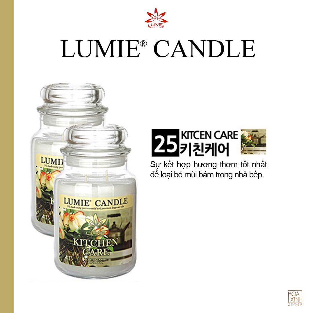 NẾN THƠM CAO CẤP HÀN QUỐC PREMIUM LUMIE LARGE JAR CANDLE - KITCEN CARE