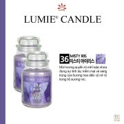 NẾN THƠM CAO CẤP HÀN QUỐC PREMIUM LUMIE LARGE JAR CANDLE - MISTY IRIS