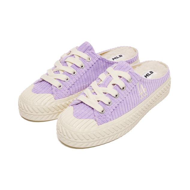 Giày MLB PLAYBALL CORDUROY MULE LA - LAVENDER