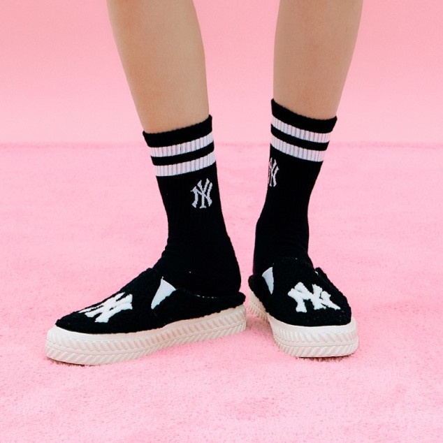 Giày MLB PLAYBALL MULE FLEECE - BLACK