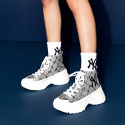 Giày MLB CHUNKY HIGH MONO JAQUARD - GREY
