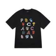 ÁO MLB MULTI TEAM LOGO T-SHIRT - BLACK