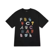 ÁO MLB MULTI TEAM LOGO T-SHIRT - BLACK