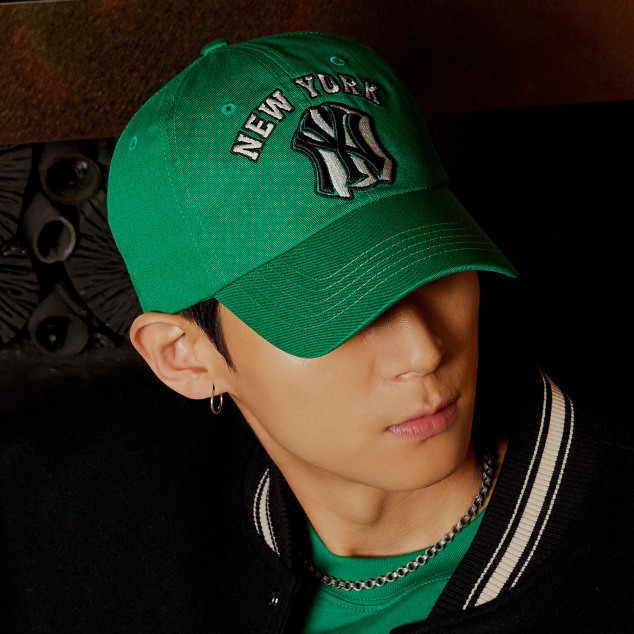 NÓN MLB VARSITY UNSTRUCTURED BALL CAP NEW YORK - GREEN