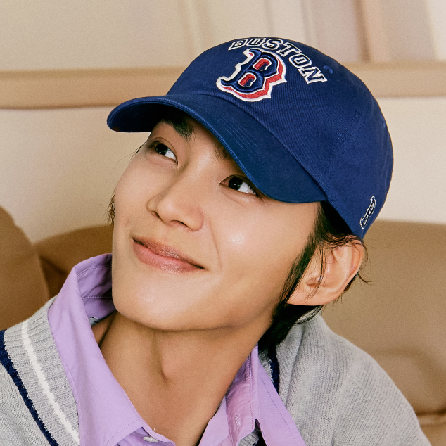 NÓN MLB VARSITY UNSTRUCTURED BALL CAP BOSTON - BLUE