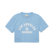 ÁO MLB WOMEN VARSITY COMFORTABLE CROP T-SHIRTS LOS ANGELES DODGERS