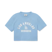 ÁO MLB WOMEN VARSITY COMFORTABLE CROP T-SHIRTS LOS ANGELES DODGERS