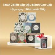 NẾN SÁP ĐẬU NÀNH CAO CẤP ATHER LUMIE CANDLE 160G