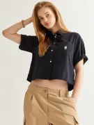 ÁO WHOAU STEVE CROP SHORT - WHYAD2511F