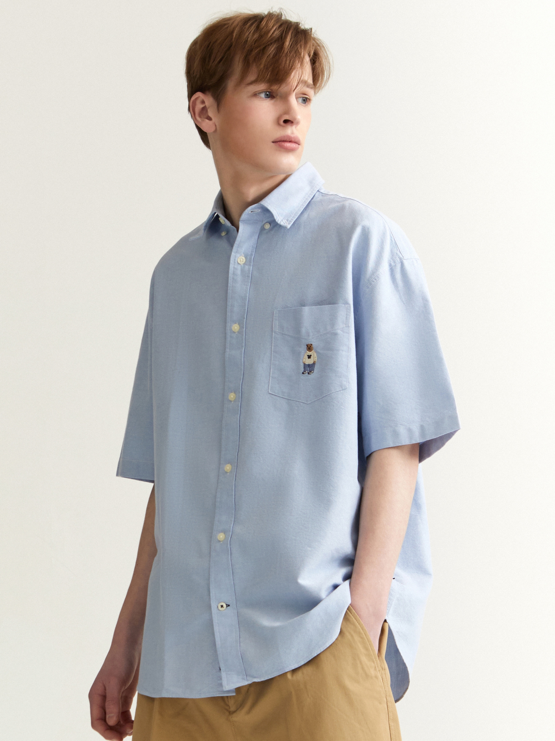 ÁO WHOAU STEVE SHORT - WHYWD2401U