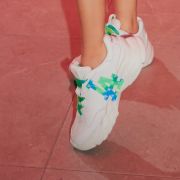 GIÀY MLB BIGBALL CHUNKY A GRADATION CLASSIC MONOGRAM - OFF WHITE