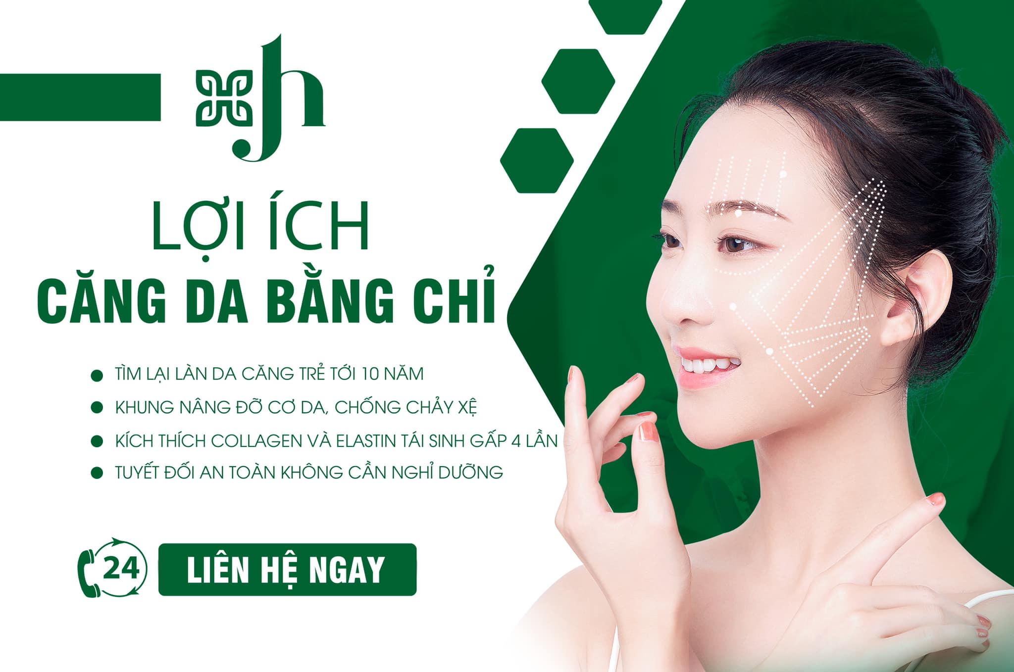 Địa chỉ trẻ hóa da mặt tại Vinh